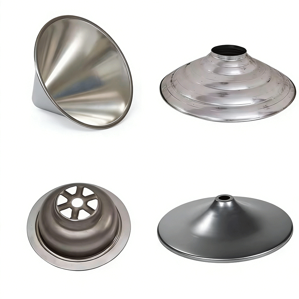 304 Stainless Steel Hardware Spinning Parts and Sheet Metal Components