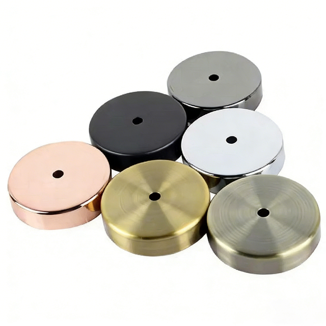 Spun Brass Lighting Components