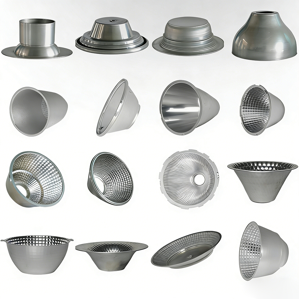 Metal Spinning Processing for Lampshade Housings (Copper, Steel, Aluminum Hardware Components)