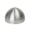 Hardware Deep-Drawn Semi-Round Brushed Aluminum Lampshade