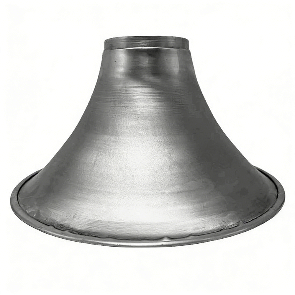 Metal Spinning Processing of Stainless Steel, Copper, and Aluminum